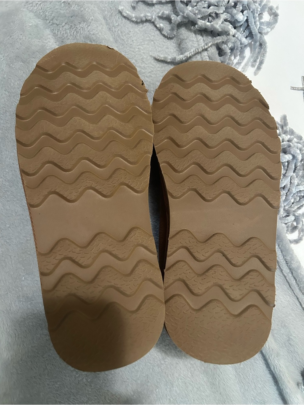 Clark’s suede fur lined clogs, brown, 8 - Picture 4 of 8